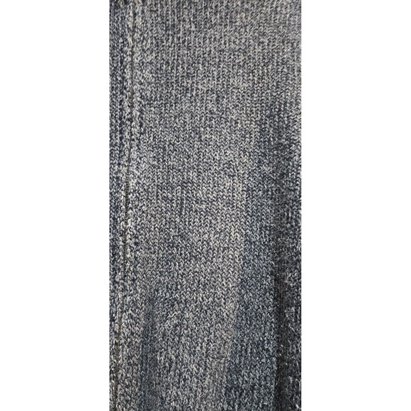 BANANA REPUBLIC TWEED FULL ZIP KNIT CARDIGAN JACKET SIZE MEDIUM BLUE - Picture 4 of 9